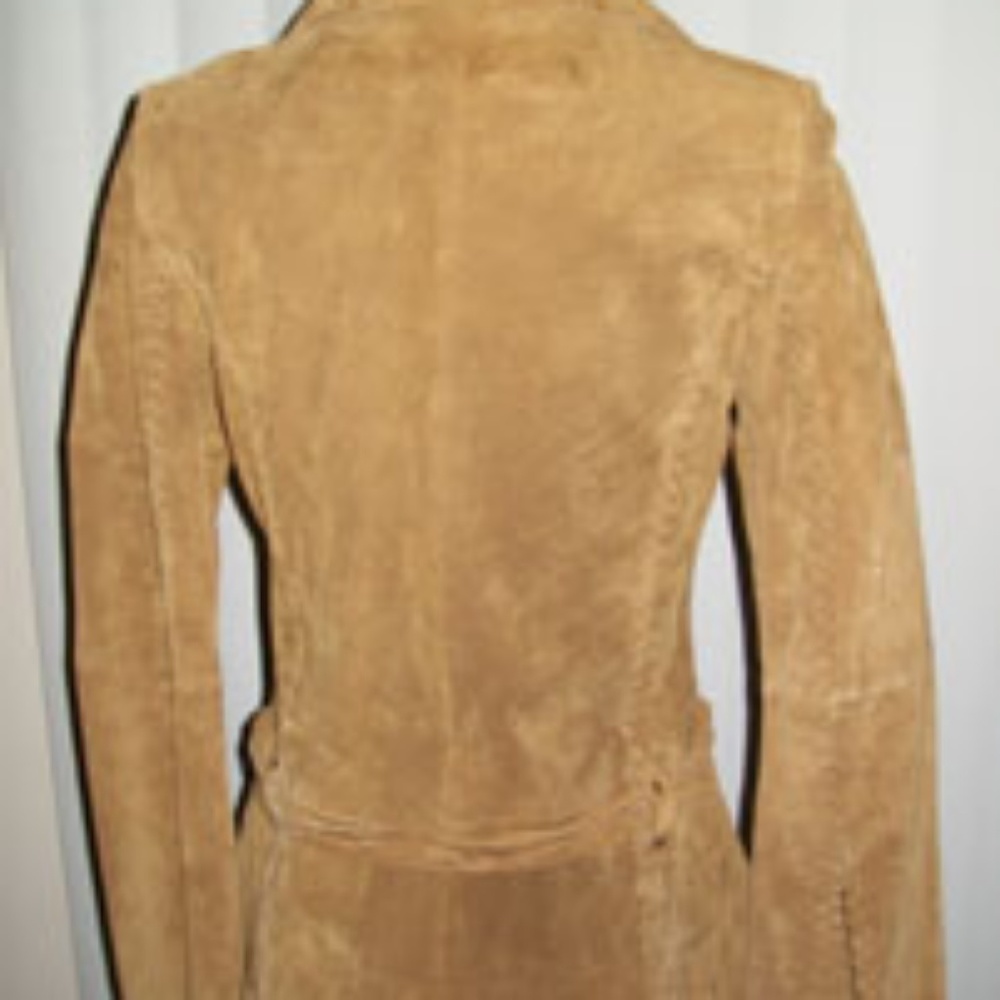 Tan Suede Jacket - Picture 2 of 2